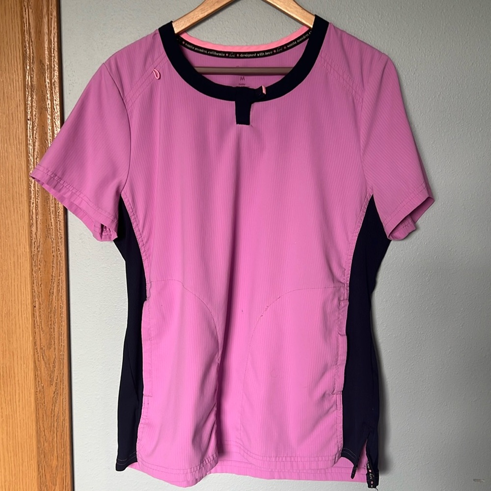 Koi scrub top